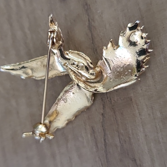 Brooches peekock on thé fly - Picture 3 of 4